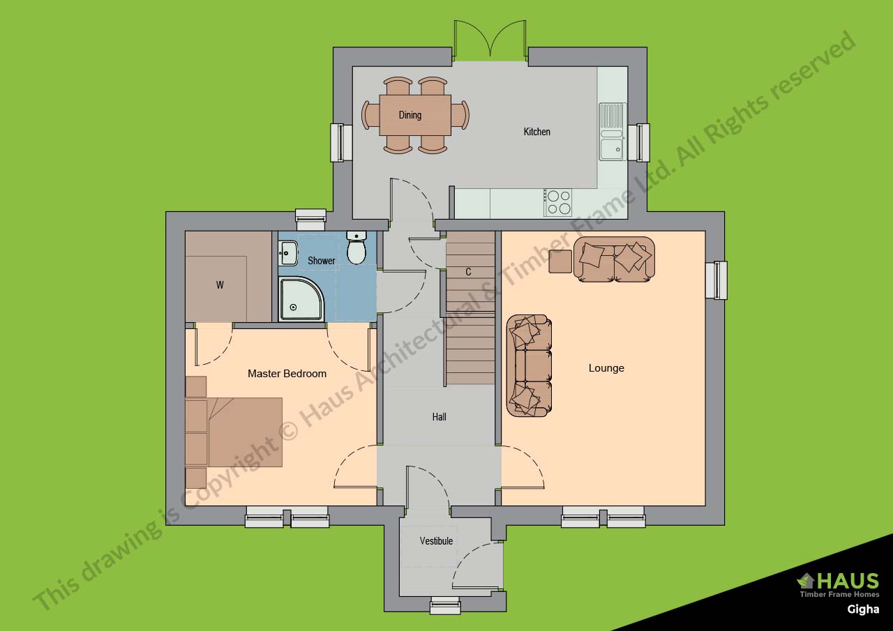 Timber frame kit homes Inverness