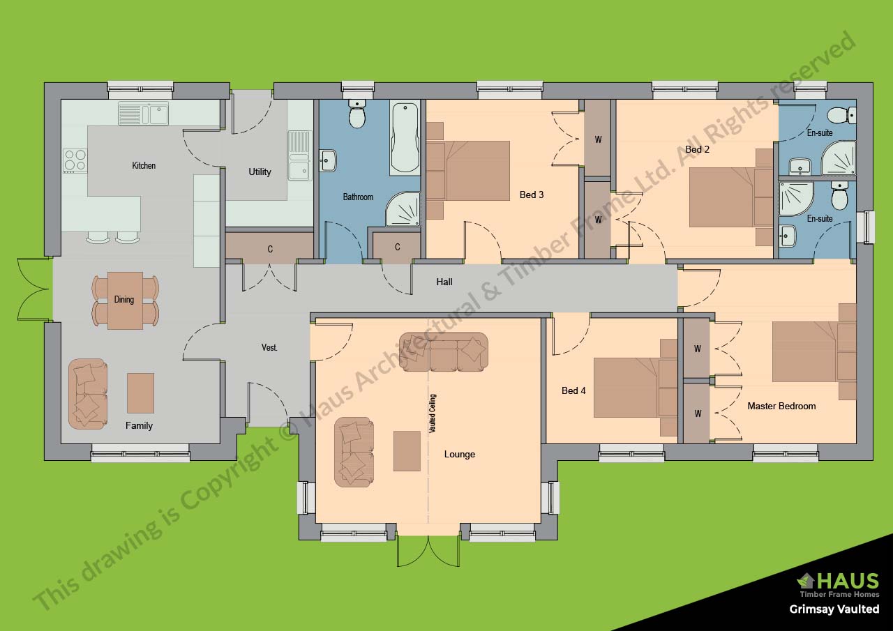Timber frame kit homes
