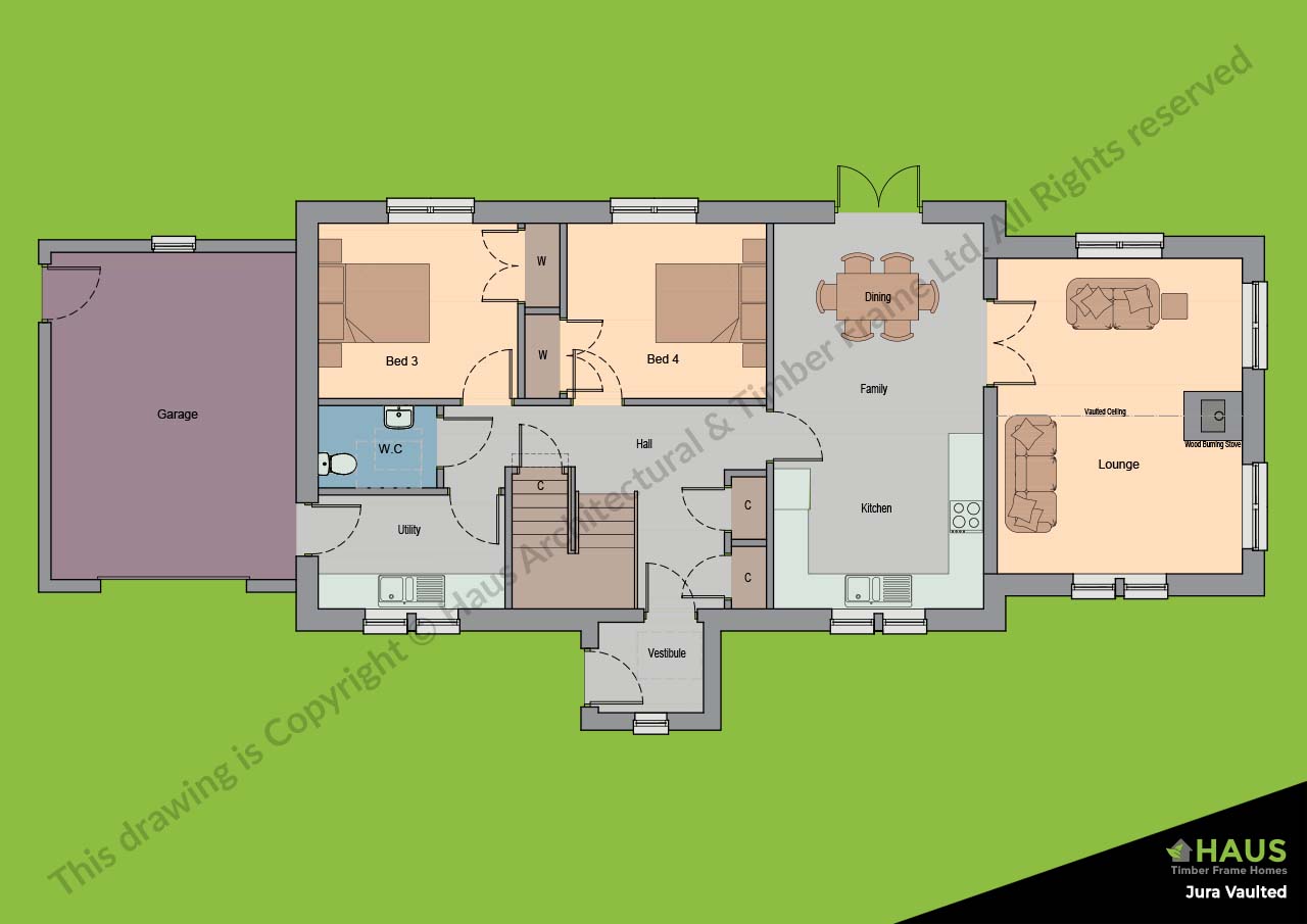 Inverness Timber frame homes