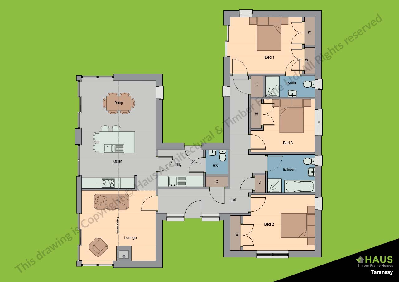 Highland self build kit homes