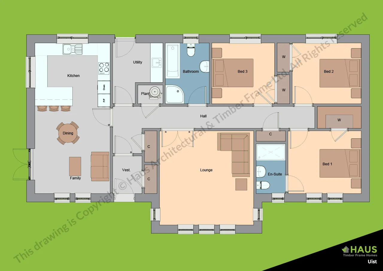 Highland Timber frame kit homes