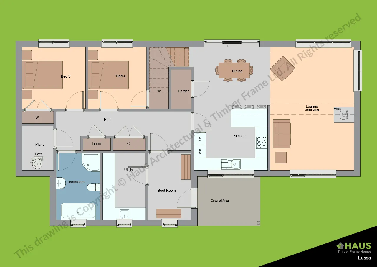 Highland Timber frame kit homes